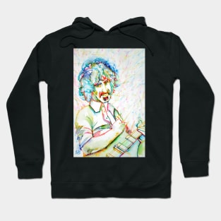 FRANK ZAPPA watercolor and ink portrait.1 Hoodie